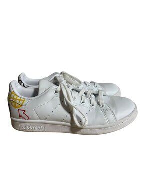 Adidas Stan Smith Cloud White Doodle Sneakers Womens Size 6